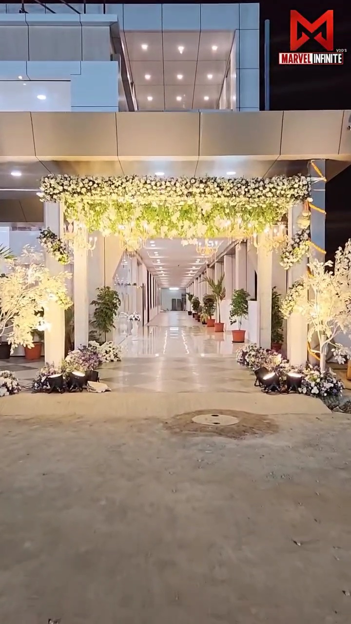 Decorated Entrance Archway